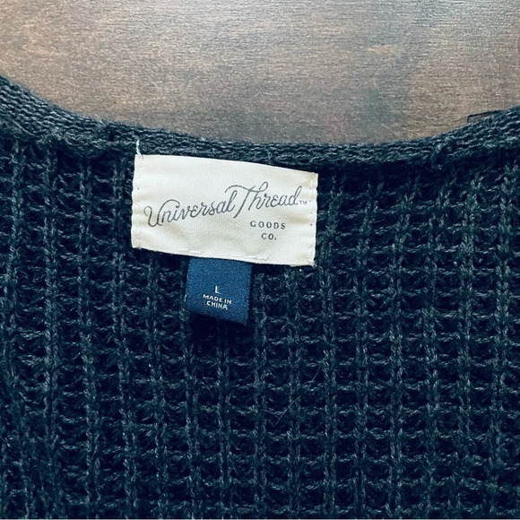 Black Universal Thread Cardigan Women’s Large - Picture 5 of 5